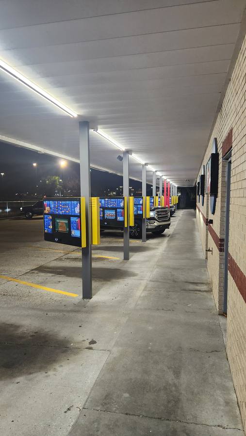 Commercial lighting install