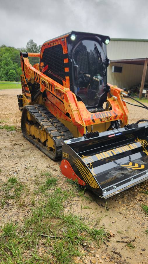 Dirty Works branded skid steer